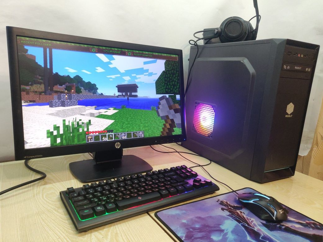 Компьютер core i5 с играми для учебы, игр и работы
