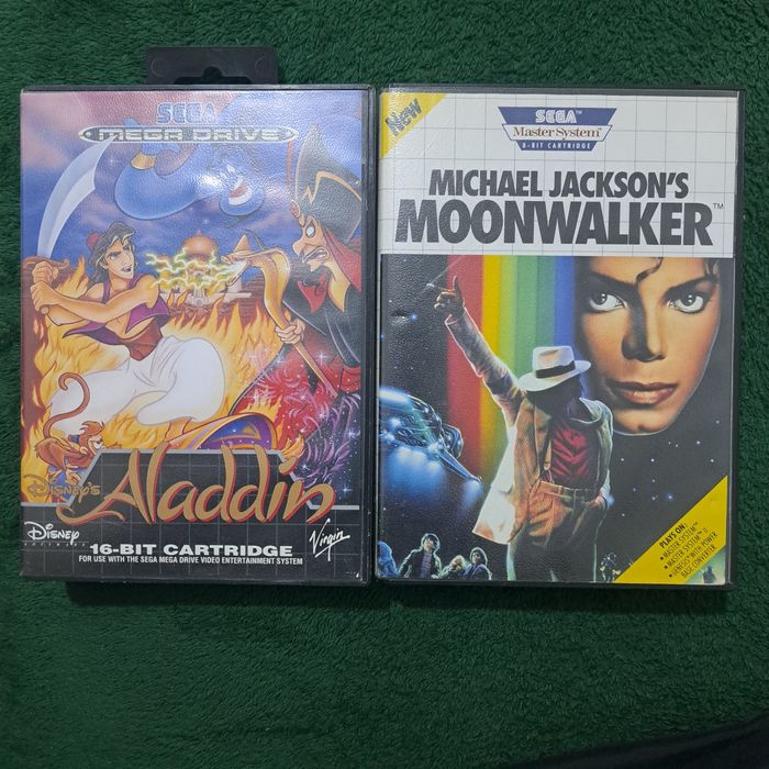 Lot diachete joc Sega mega drive si Sega semaster.