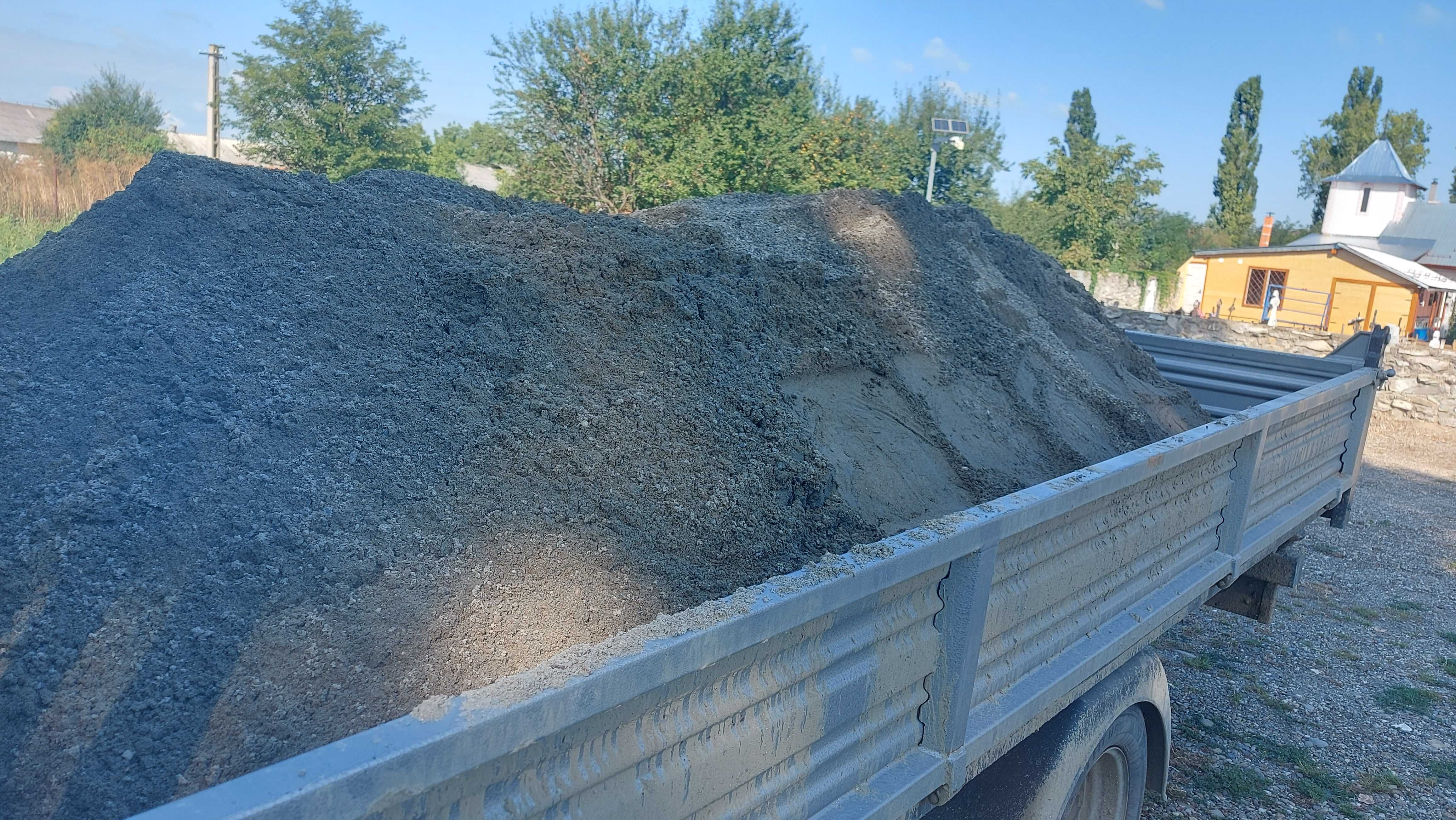 Transport pietriș , nisip,amestec de făcut beton; transport gratuit!