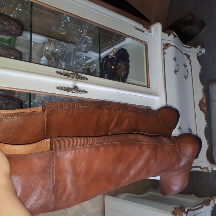 Сапоги ботфорты 39 ALDO НОВЫЕ кожа натуральная, осень/весна