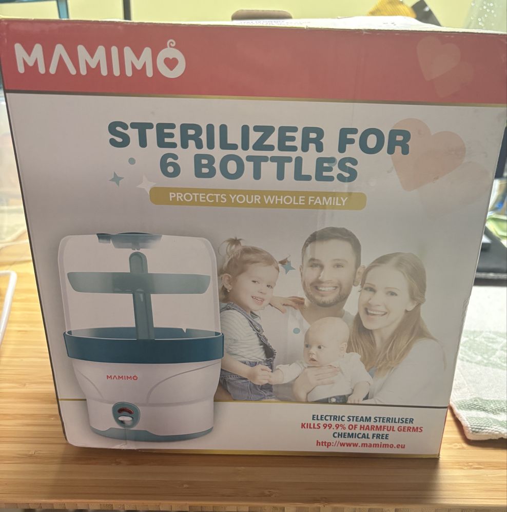 Sterilizator electric pentru 6 biberoane Mamimo BS1001