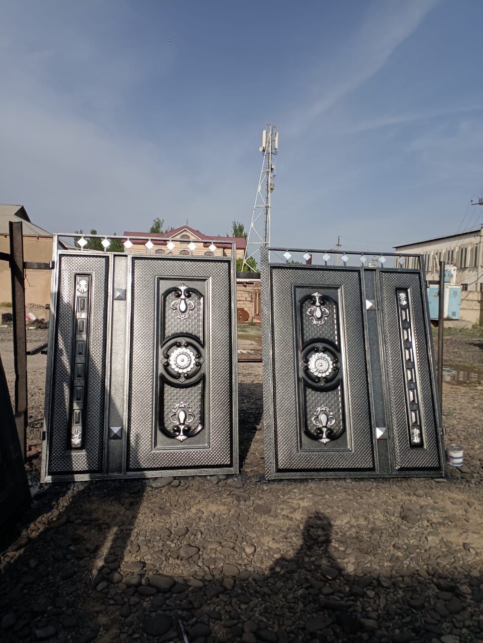 Ворота Туркестан Темір есік калитка дарбаза