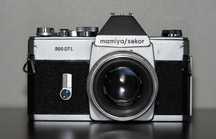 Mamiya 500DTL cu Helios 44-2 58mm F2 - silver custom