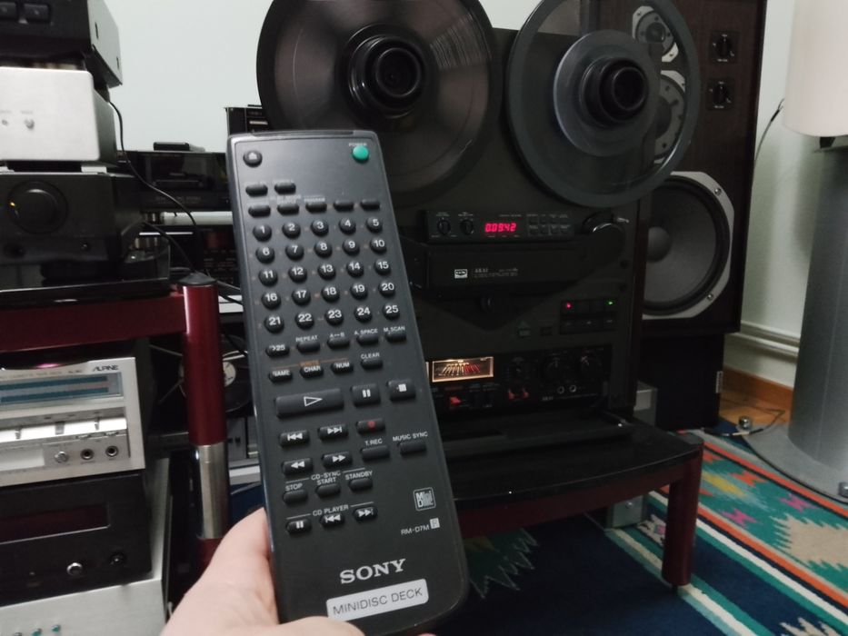 Telecomanda Sony RM-D 7M/Minidisc Sony QS/Sony ES