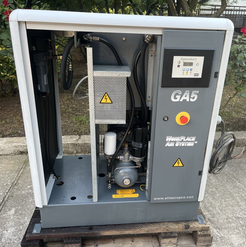 Винтов компресор Atlas Copco GA5 5.5Kw