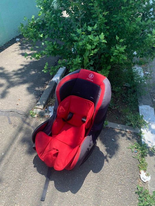 Scaun auto  0-18 kg-rosu