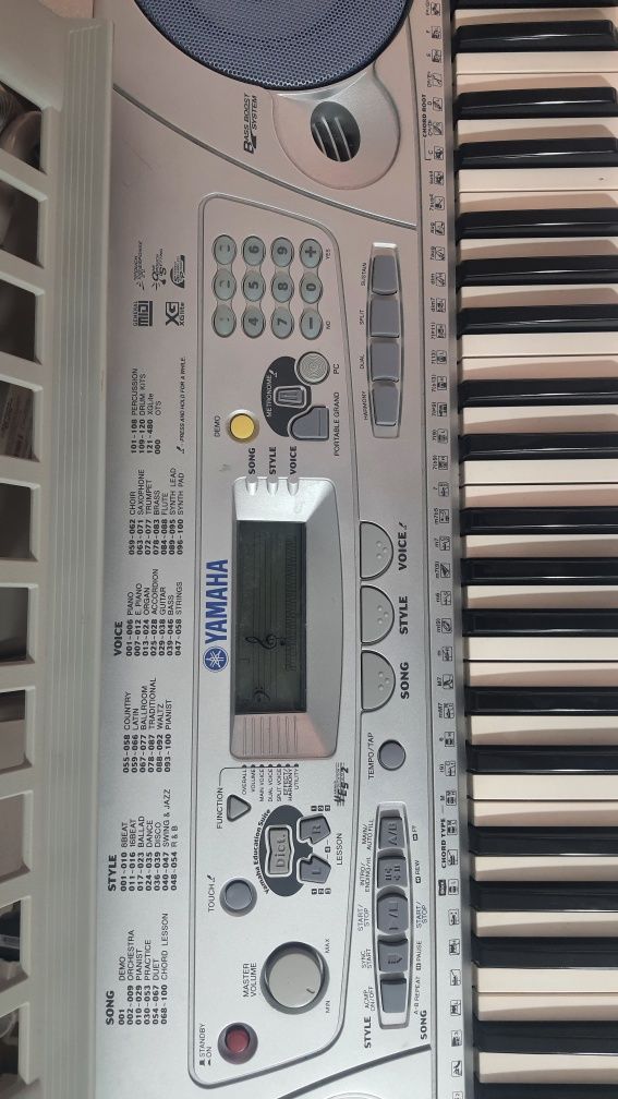 Yamaha psr 275 keyboard