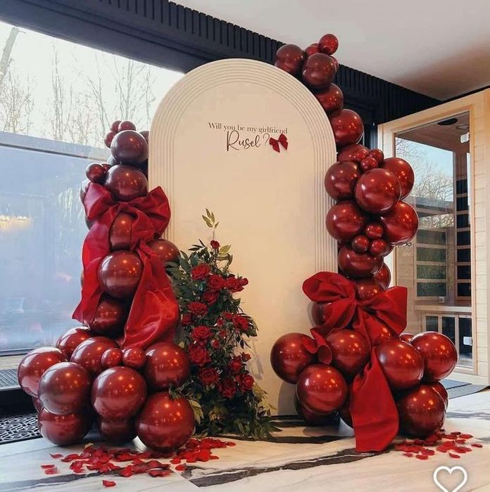 Оформление шарами любого праздника.