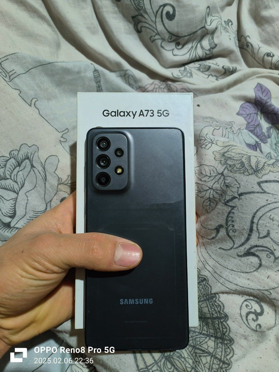 Samsung a73  8/256 sotiladi usta ko'rmagan telefon 1 qo'l narxi 200$