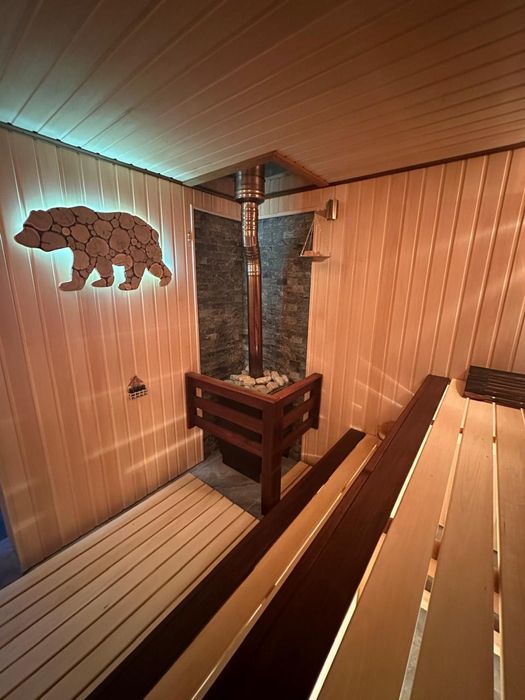 Отделка саун бань