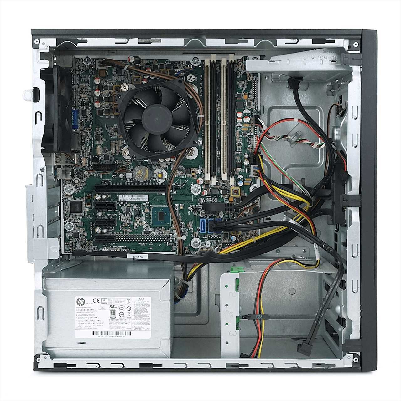 Pc HP Prodesk 600 G2,i3 6100,8Gb memorie ram,ssd 128 gb,Windows,Office