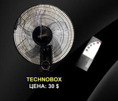 Настенный подвесной вентилятор