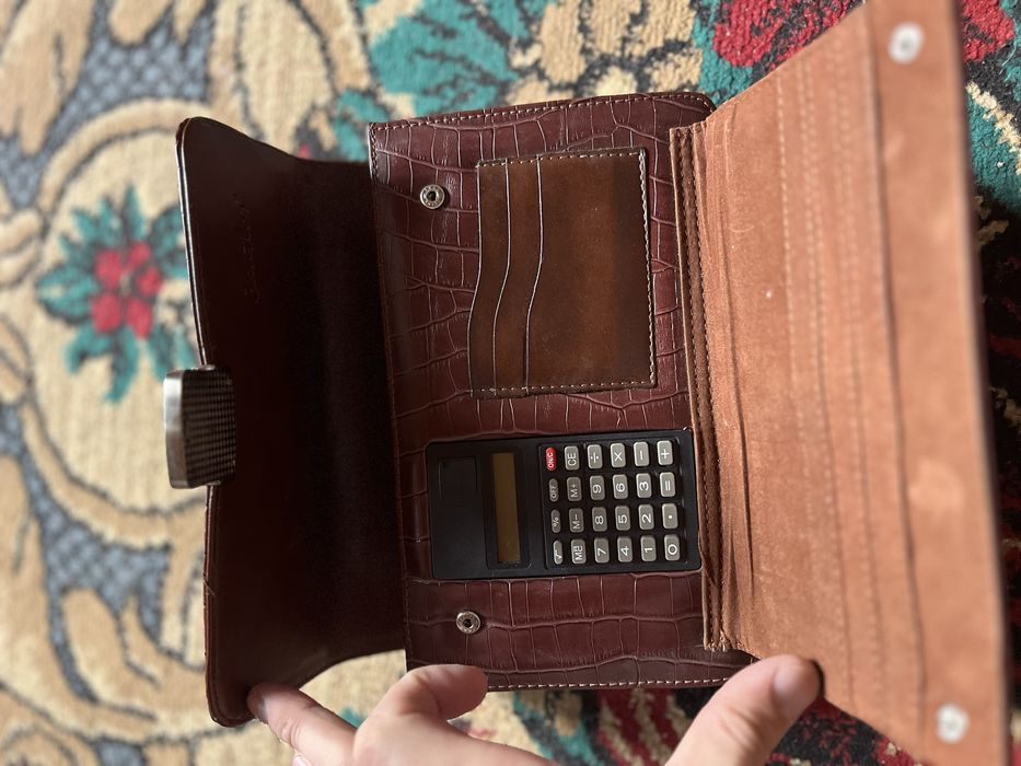 Барсетка сумка кожанный