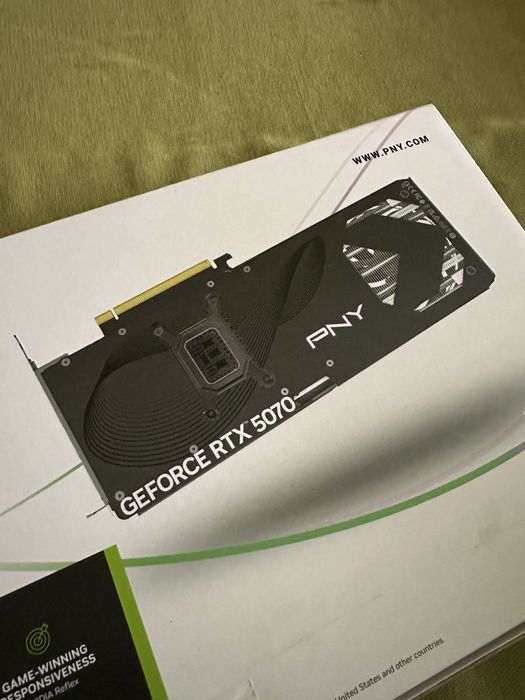 PNY GEFORCE RTX™ 5070 12GB Triple Fan DLSS 4 Graphics Card