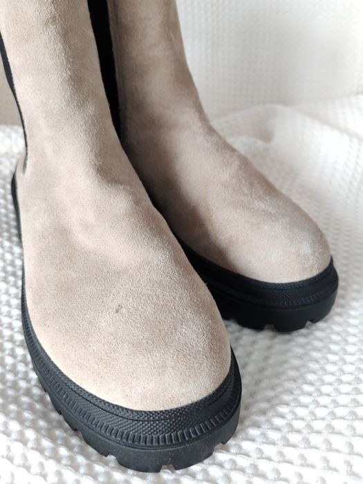 Ghete 41 Reserved piele naturală întoarsă suede velur