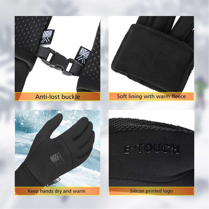 Мъжки ръкавици Karrimor Thermal Gloves и Karrimor Running Gloves