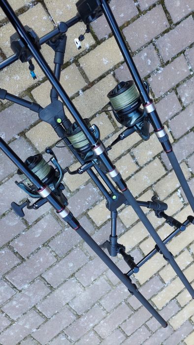 Set  3 lansete greys x lite 50 de 3.96m 3,5lb 2tronsoanr
