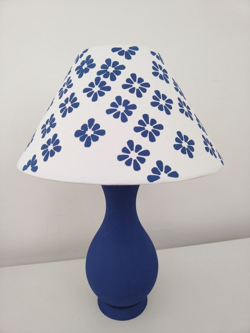 Veioza/lampa cu picior ceramic