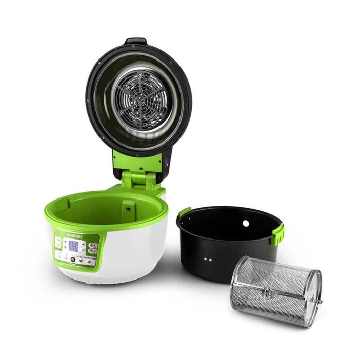 Klarstein Vitair Turbo 1400 W 9 л фритюрник с горещ въздух грил печене