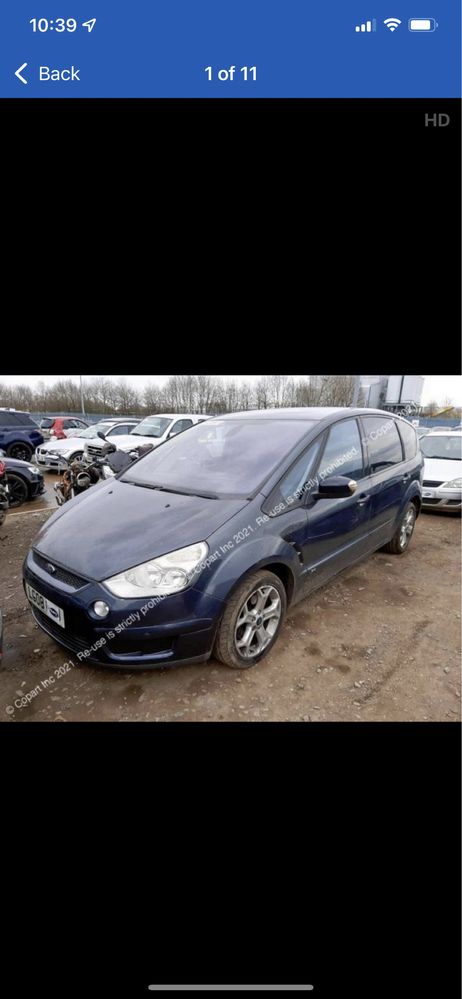 Dezmembrez ford s max 2008 titanium