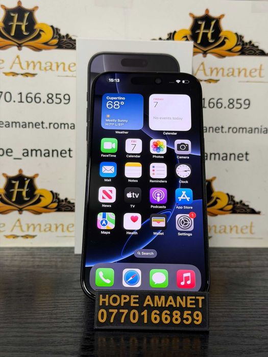 Hope Amanet P10/Iphone 16 Pro 128 GB /Baterie 94%