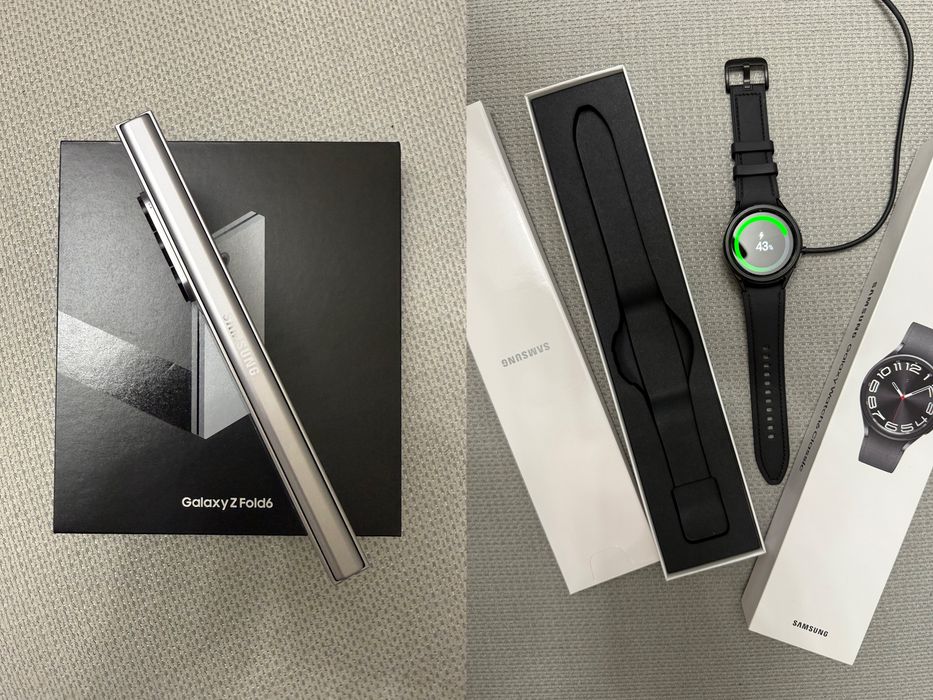 Samsung Galaxy Z Fold 6 | 256GB | Galaxy Watch 6 Classic 43mm