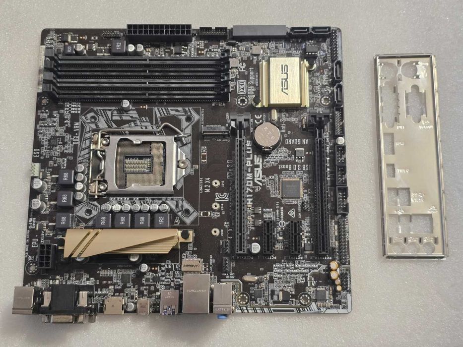 Placa de baza ASUS H170M-PLUS, Socket 1151, DDR4, TYPE-C, M2 - poze