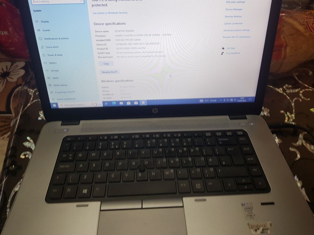 Dell E7450, HP, Lenovo