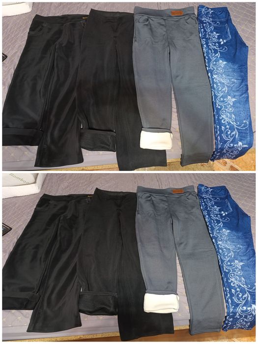 Утеплённые брюки,лосины