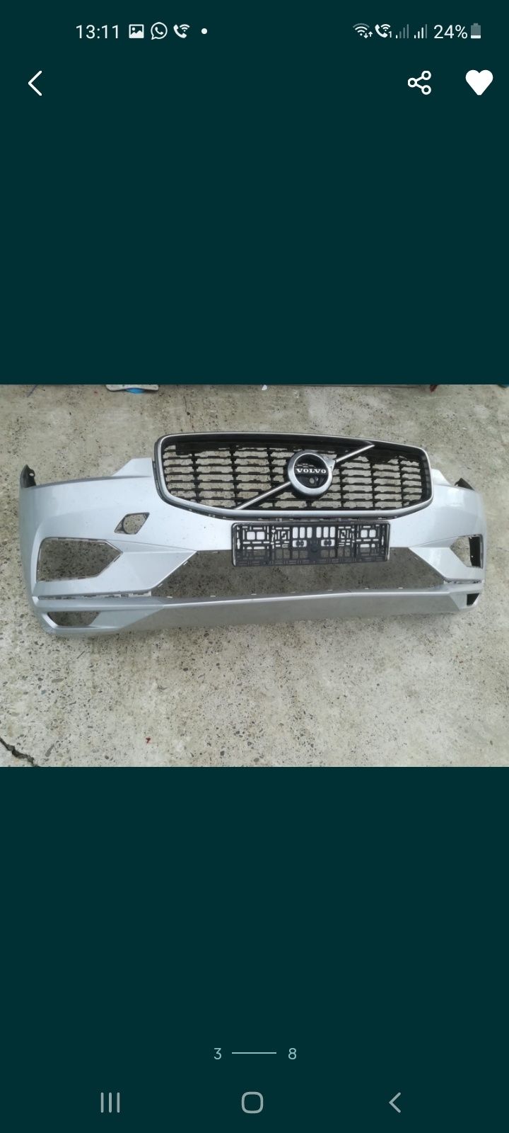 Vând bară față Volvo xc60 2018,2021