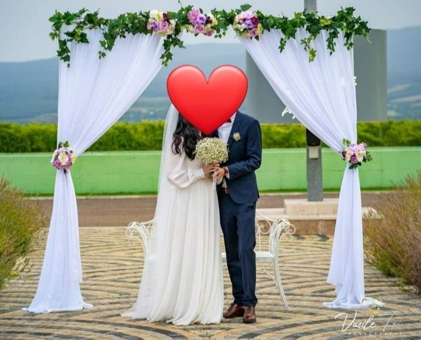 Arcada Aranjamente Flori Decor Stalpisori Nunta Botez Evenimente