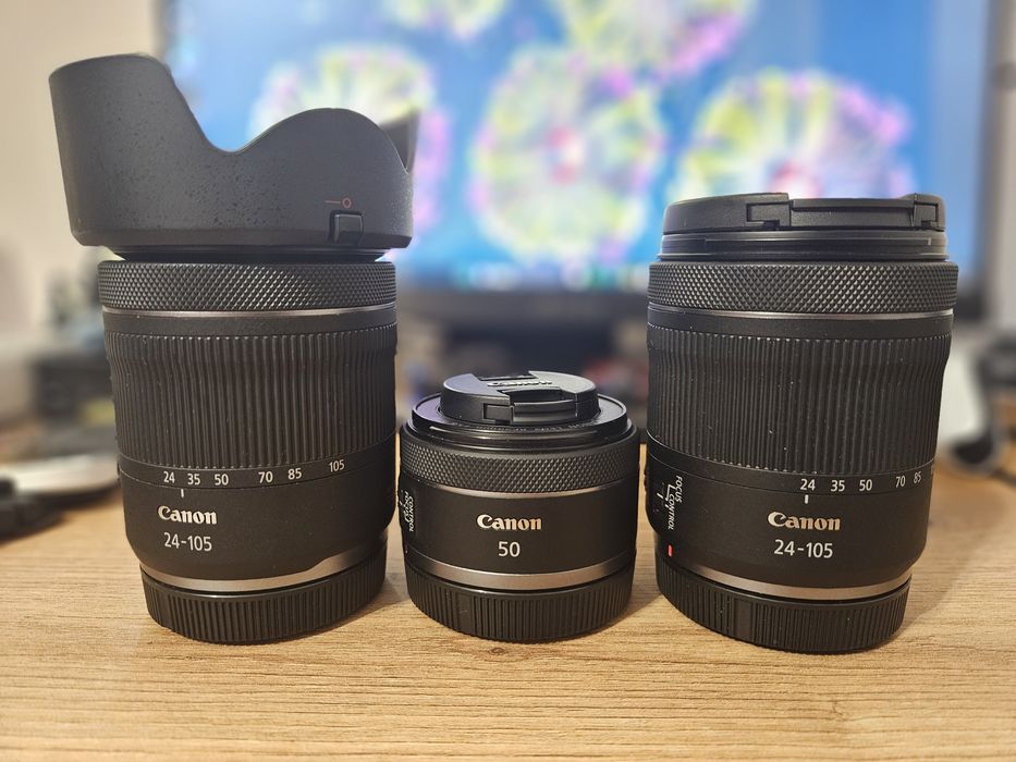 Vand Obiective Canon 24-105 si 50mm