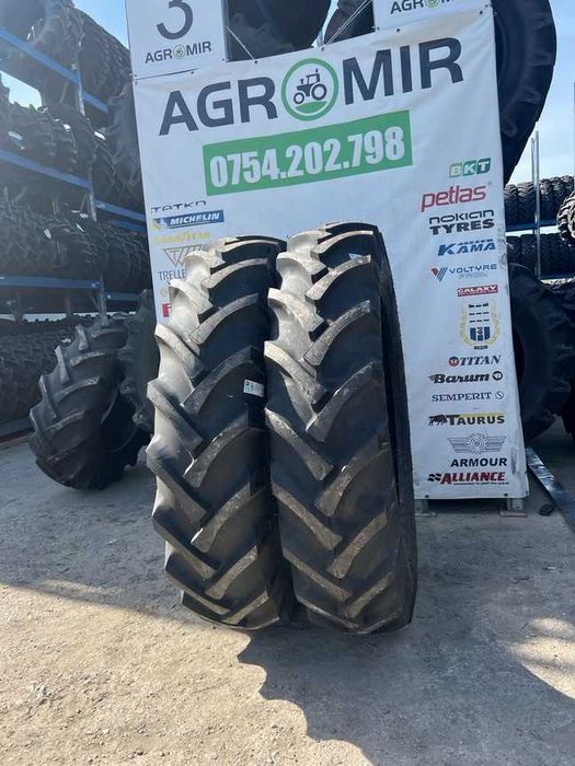Cauciucuri noi 14.00-38 cu 12 pliuri pentru tractor U650