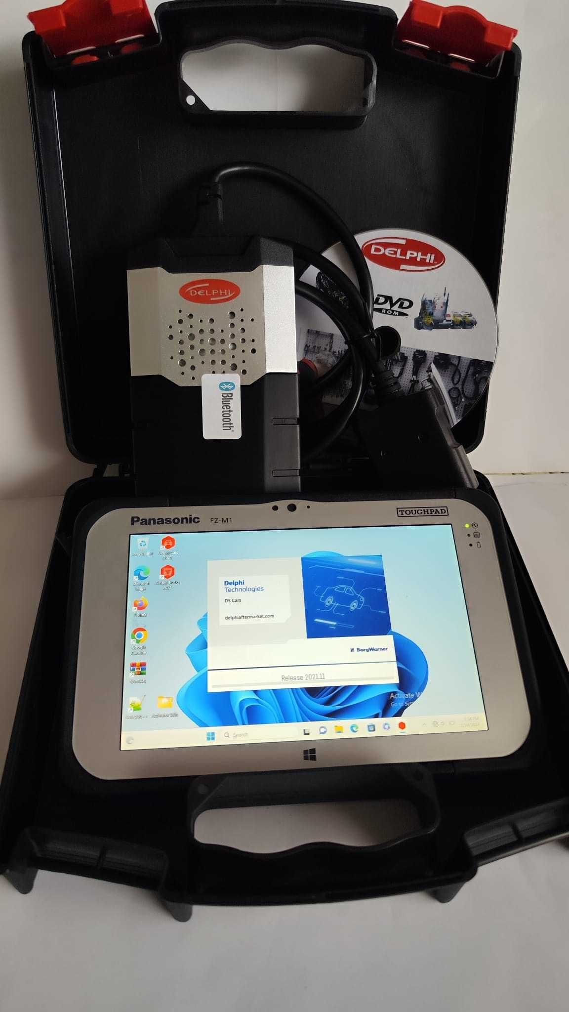Delphi fabricatie 2024 + Tableta Panasonic Touch Tester Auto Lb Romana