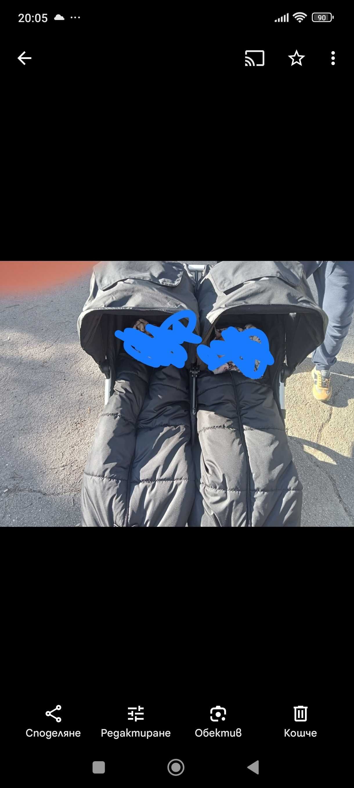 Количка за близнаци Mountain buggy