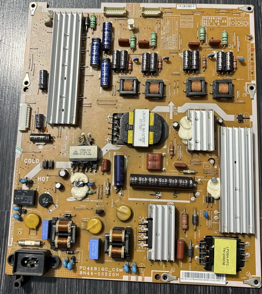Продавам BN44-00520H -платка захранване телевизор Самсунг