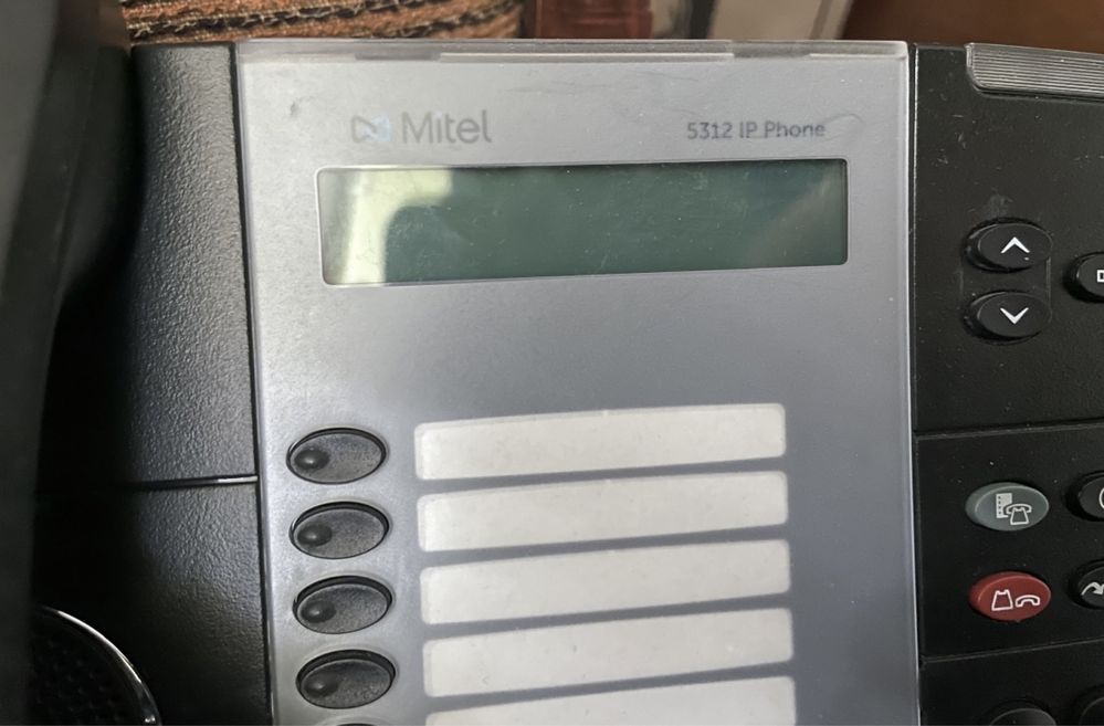 Mitel IP5330E  DeskPhone cu Fir Telefon Fix