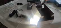 uk kinetics aqualite 600 lumens led 1.3hr 150 m lanterna subacvatica