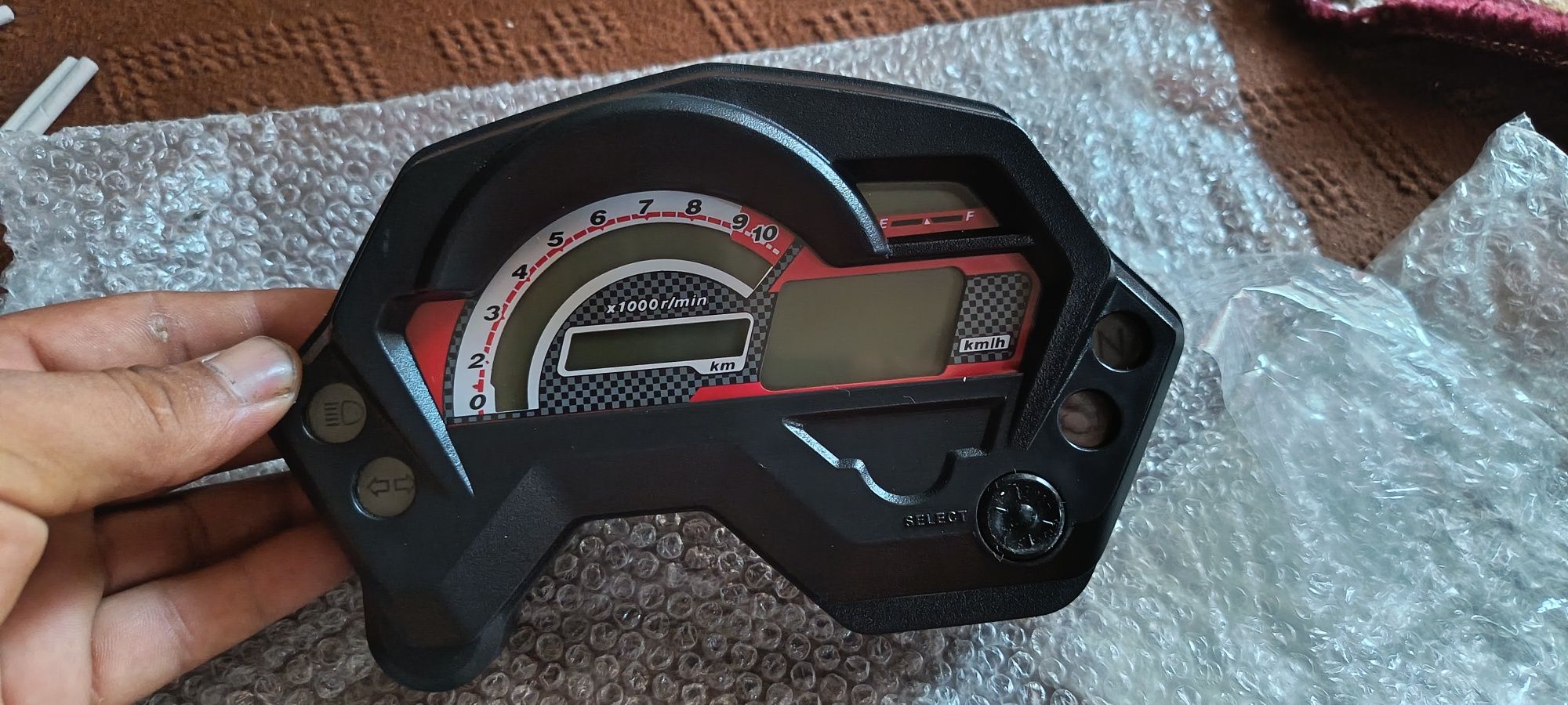 Moto tablo +kamera+reli