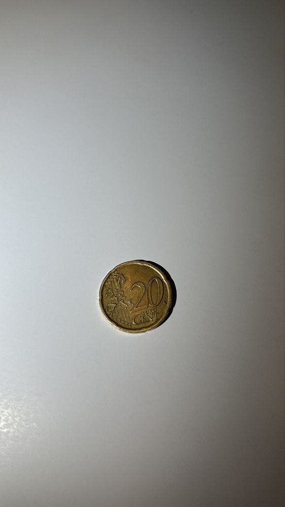Monedă 20 de Euro Cent 1999