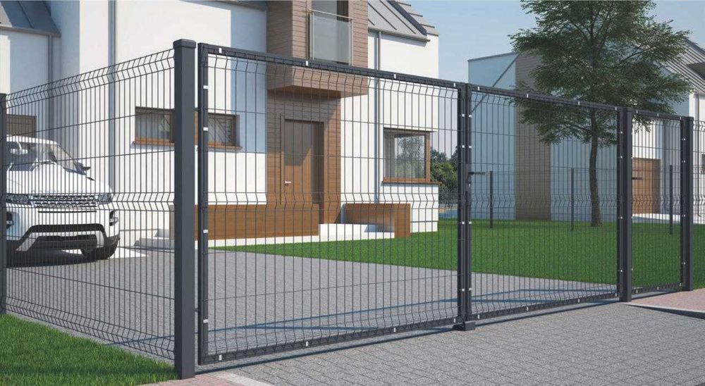 Еврозабор для ограждения evro zabor setka 3d evrosetka