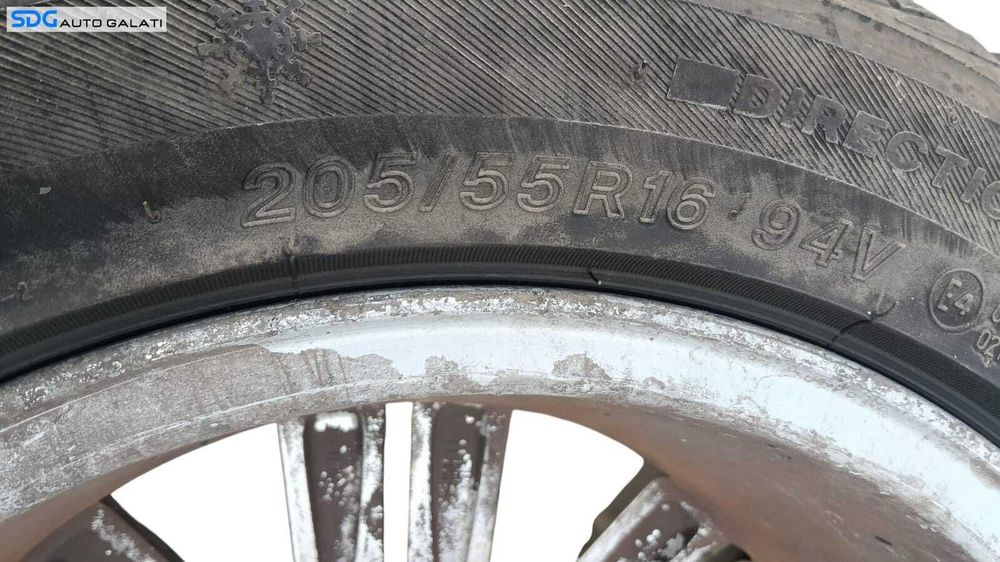 Set 4 Jante Aliaj 205 55 R16 6.50Jx16H2 ET52.5 Ford Mondeo MK4 2007 - 2014 Cod 3M51-GB [M9011]