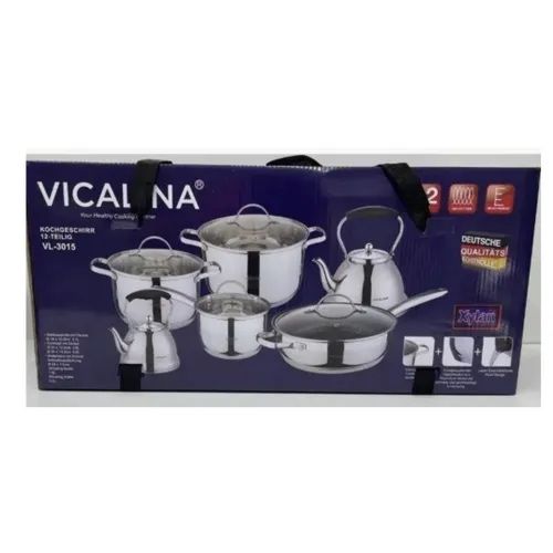 Набор кастрюль Vicalina с чайник  (VL3015)