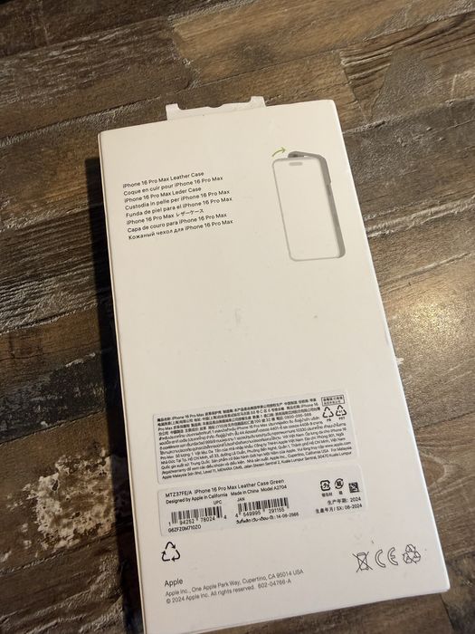 Husa piele iohone 16 pro max