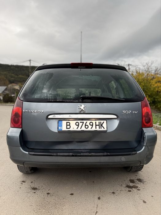 Peugeot 307 Sw 1.6 Hdi 7 места 2006г. Зимни гуми Всичко платено