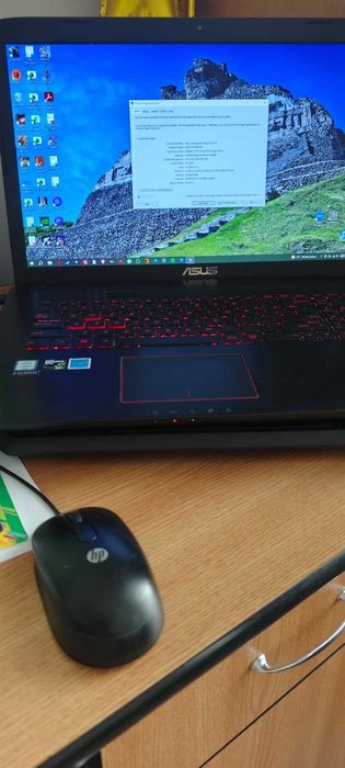 Laptop Gaming ASUS GL752VW – i7, GTX 960M, 32GB RAM noi, SSD 960GB