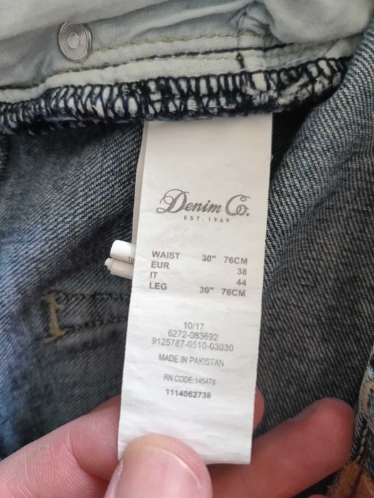 Blugi Denim & Co. UNION WARES Men's Blue Jeans