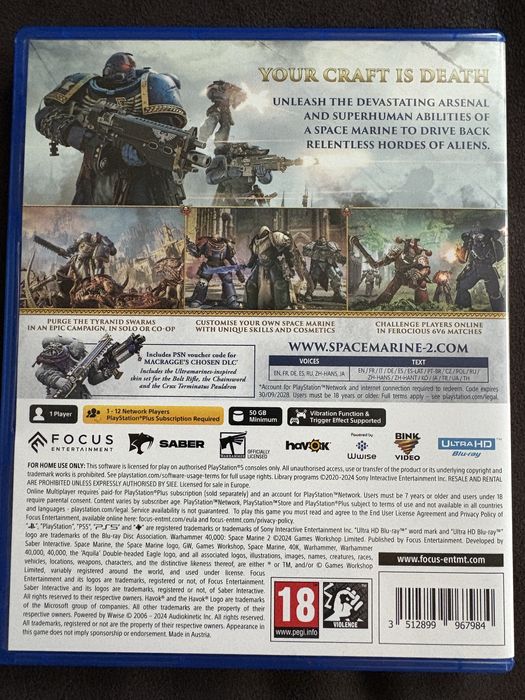 Warhammer 40000 space marine 2