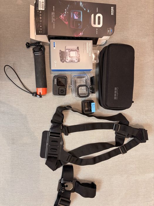 Go Pro hero 9 black edition plus accesorii