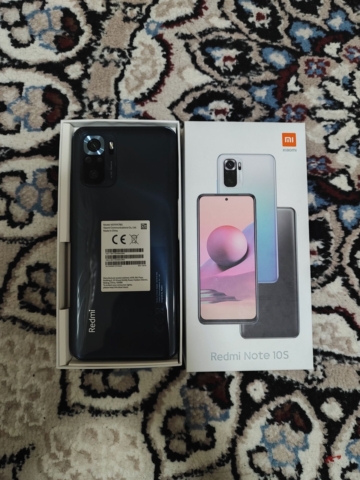 Redmi Note 10S Onyx gray